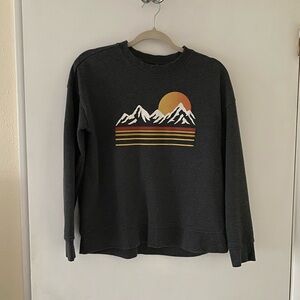 Dip Charcoal Mountains Sweatshirt